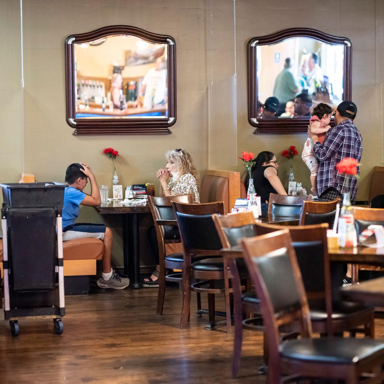 At their beloved Town House restaurant, the bereaved of Uvalde find little comfort